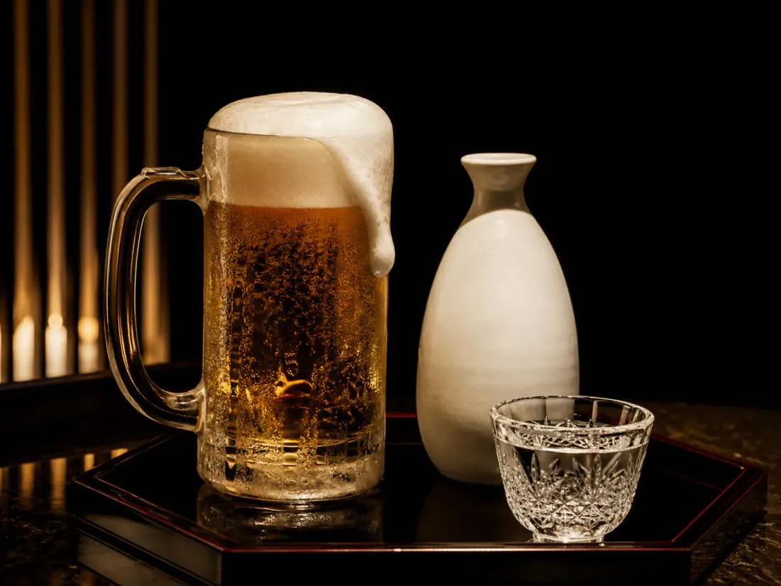 氷の生ビール