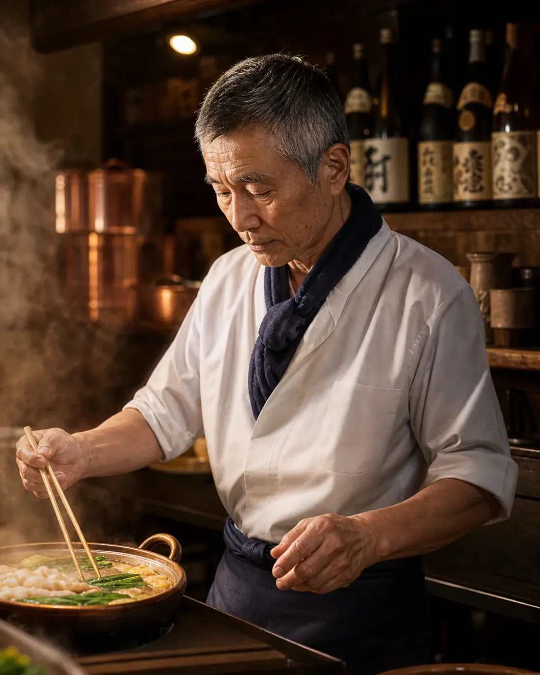 二代目親方の横顔