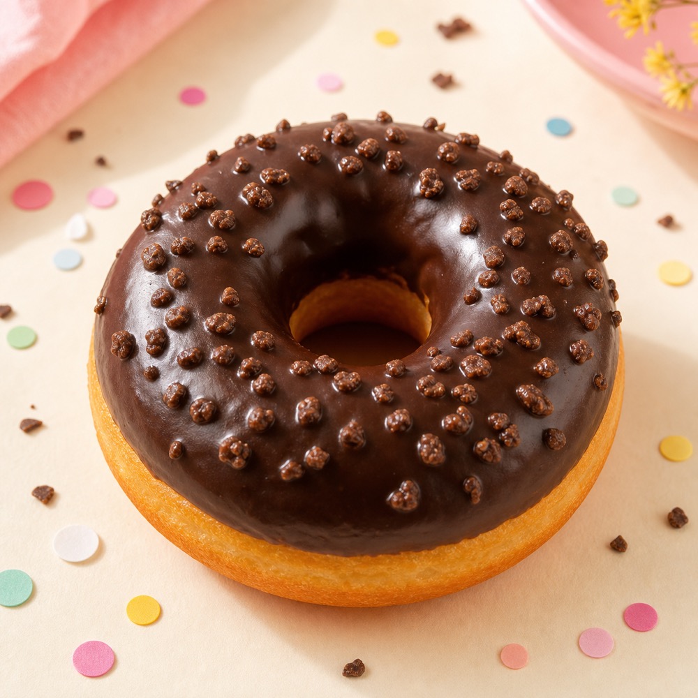 チョコファッジドーナツ