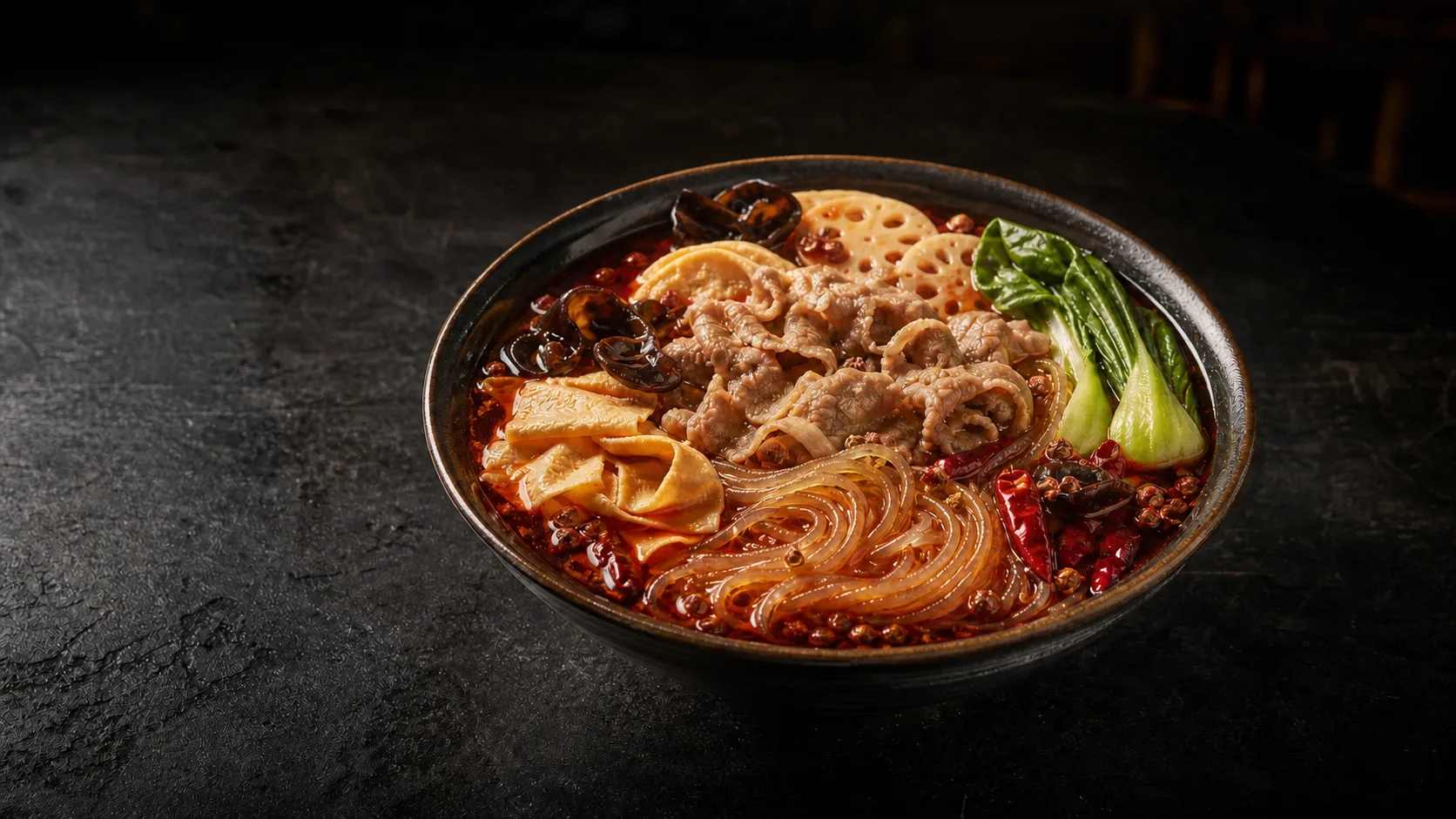 麻辣湯専門店 朝天 デモ